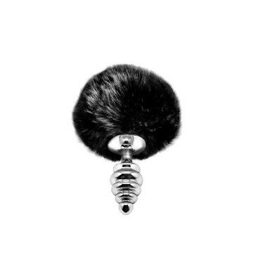 Metal Anal Fluffy Twist...