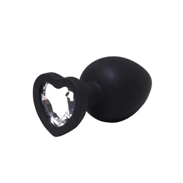 Black large heart-shaped...