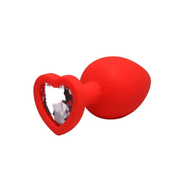 Red large heart-shaped butt...
