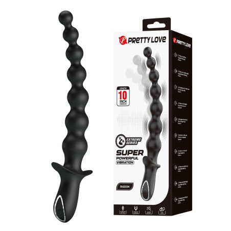 Pretty Love Dedron 10" Vibrating Anal Beads