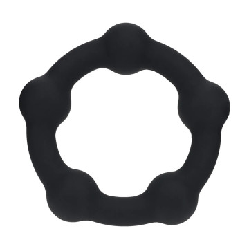 Beaded Silicone Cockring -...