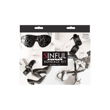 Zestaw-SINFUL BONDAGE KIT...