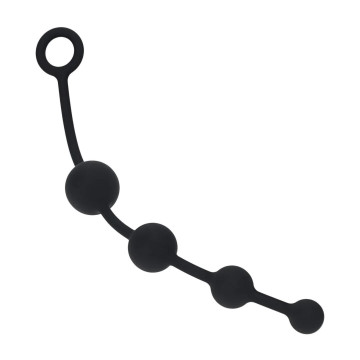 Curved Silicone Anal Beads...