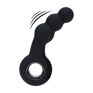 Vibrating Beaded Silicone...