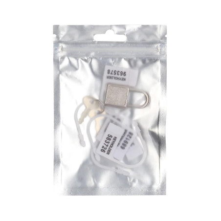 Spare Lock White