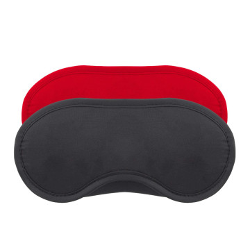 2 SATIN BLINDFOLDS...