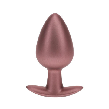 Smooth Silicone Anal Plug -...