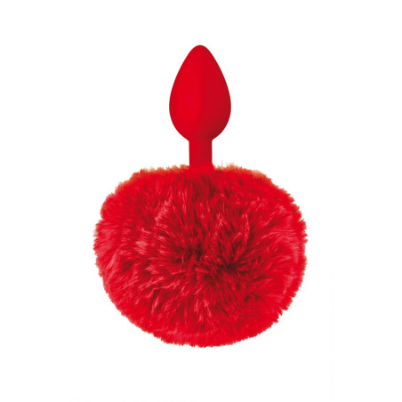 RED POMPOM ANAL PLUG