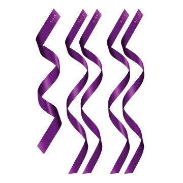 PACK HEADBANDS 1 + 4 PURPLE...