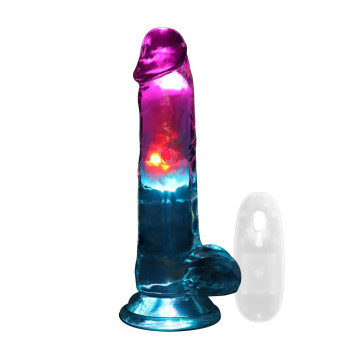 LED Vibrating Straight Cock...