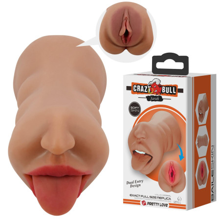 SARAH, Premium Dual-Channel Male masturbator