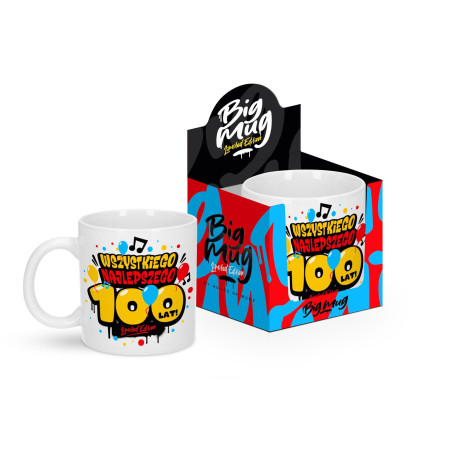 BIG MUG - Kubek 800ml - Wszystkiego Najlepszego