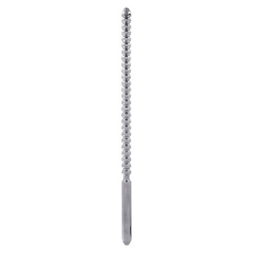 Dip Stick Ribbed 10 mm Silver