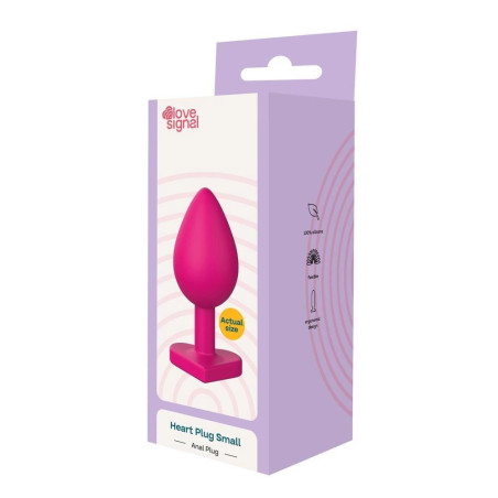 LOVE SIGNAL HEART PLUG SMALL