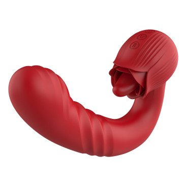 Rose Thrusting Vibrator