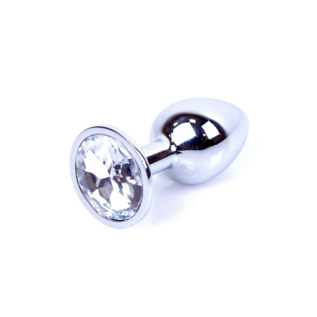 Plug-Jewellery Silver PLUG- Clear