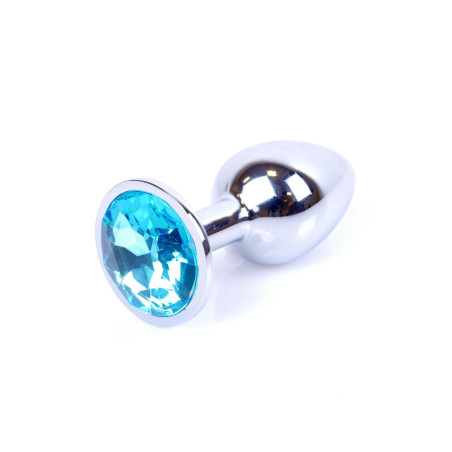 Plug-Jewellery Silver PLUG- Light Blue