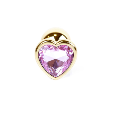 MyLove Toys - Jewellery Gold Heart PLUG- Rose