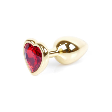 Plug-Jewellery Gold Heart...