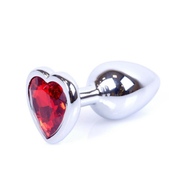 Plug-Jewellery Silver Heart...