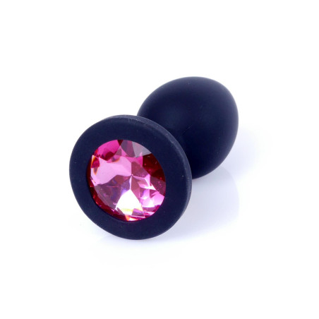 MyLove Toys - Jewellery Black Silicone PLUG Small