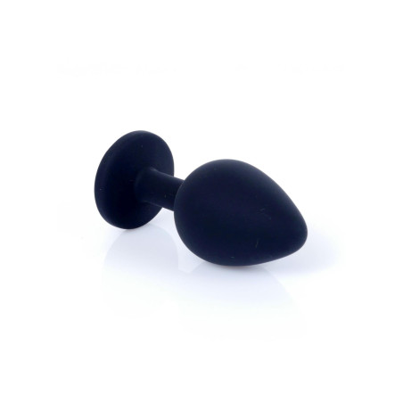 MyLove Toys - Jewellery Black Silicone PLUG Medium