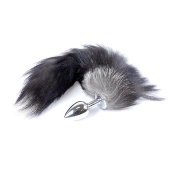 Plug-Fox TAIL- Black XXL