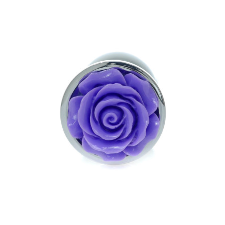 MyLove Toys - Jewellery Silver PLUG ROSE- Purple