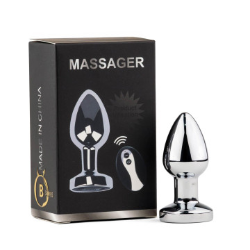 Metal Butt Plug S Vibrator...