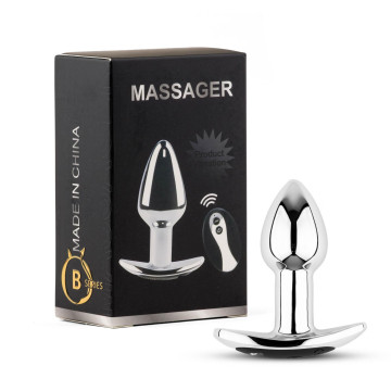 Metal Butt Plug S Vibrator...