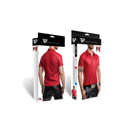 RMMauricio001 - red polo - S