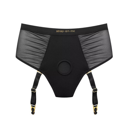 HARNESS LINGERIE IDYLLE - S - BLACK