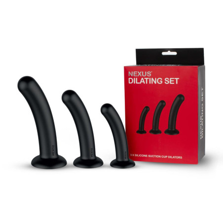 Nexus - Dilator Set Silicone Anal Dildos (S,M,L)