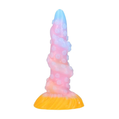Rainbow Kraken - Silicone Butt Plug - Rainbow