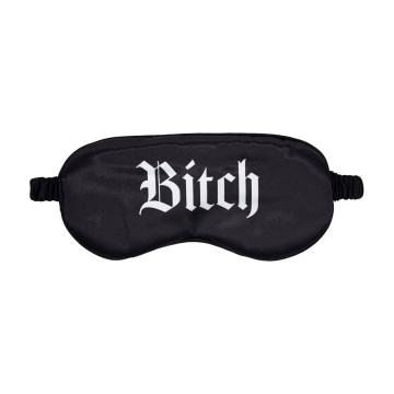 Bitch - Printed Satin Mask...
