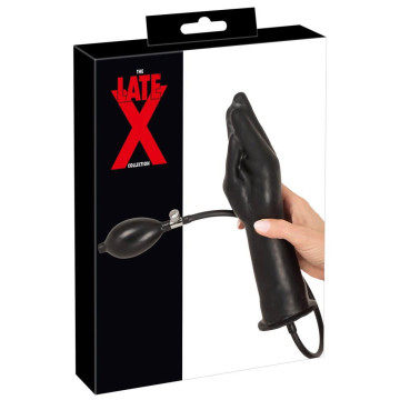 Inflatable Latex Hand black