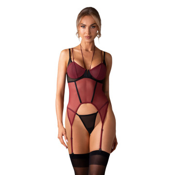 Parisel gorset i stringi S/M