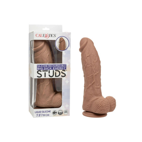 Big Dick Vibrating Energy Studs - Brown