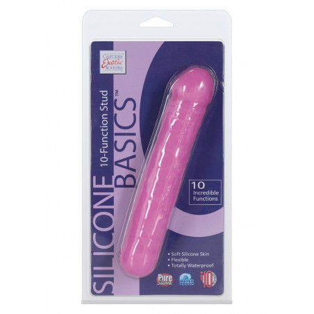 Wibrator-BASICS 10 FUNCTION STUD PINK