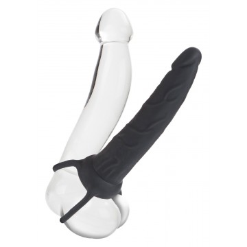 Proteza-DUAL PENETRATOR BLACK