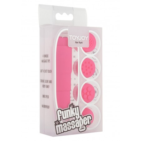 Stymulator-FUNKY MASSAGER PINK