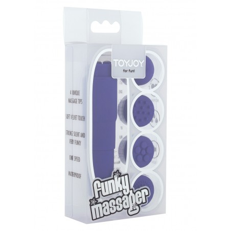 Stymulator-FUNKY MASSAGER PURPLE