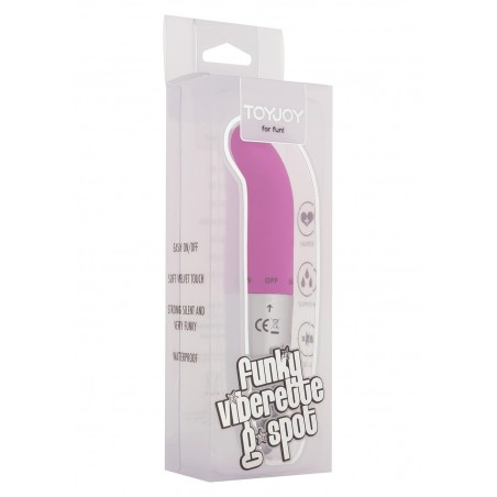 Wibrator-FUNKY VIBERETTE G SPOT VIOLET