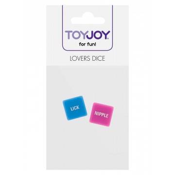 Zabawka-LOVERS DICE PINK/BLUE