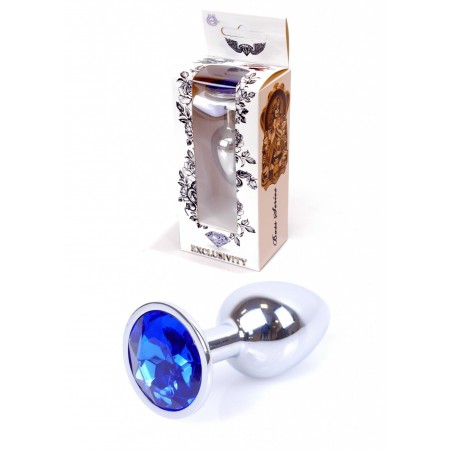 Plug - Jawellery Silver PLUG- Dark Blue