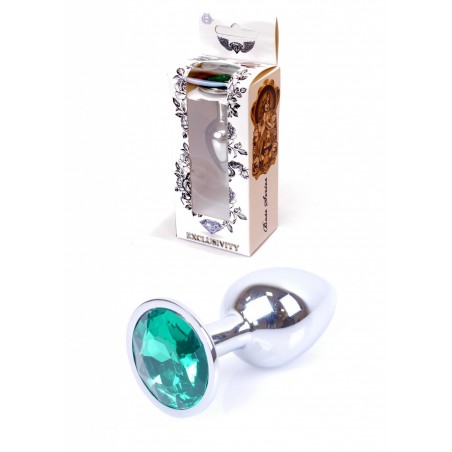 Plug - Jawellery Silver PLUG- Green