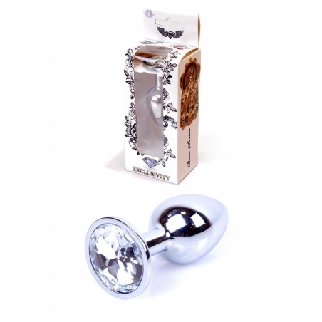 Plug - Jawellery Silver PLUG- Clear
