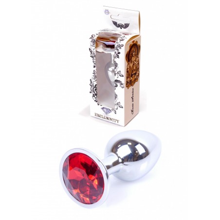 Plug - Jawellery Silver PLUG- Red