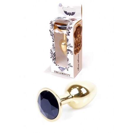 Plug - Jawellery Gold PLUG- Black