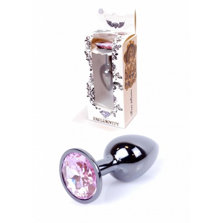 Plug - Jawellery Dark Silver PLUG- Rose